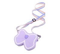 Veemoon Bolso De Silicona con Lazo para Niñas Bolsa De Hombro Divertida y Colorida Mochila Cruzada para Niñas Pequeñas Accesorio Adorable para Salidas y Compras