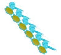 Veemoon Boquilla de Riego por Aspersión para Botella, 5 Piezas, Color Azul, Material Plástico Resistente, Boquilla de Plantación para Jardinería, Herramienta Portátil para Riego