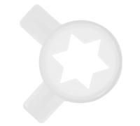 Veemoon Boquilla Moldeadora Hexagonal para Máquinas de Helado Accesorio Plástico para Dispensar Helados Repuesto Compatible Máquinas Comerciales Adecuado para Elaboración y Decoración