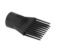 Veemoon Boquilla Para Secador De Pelo Negro Accesorio Peine De Resistente Al Calor Para Alisar Desenredar y Estilizar Con Flujo De Aire Concentrado Compatible Mayoría De Secadores Herramie