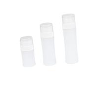 Veemoon Botella de Silicona Flexible para Viaje Dosificador Portátil Reutilizable Envase Rellenable para Jabón y Loción Diseño Antigoteo y Boca Ancha