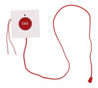 Veemoon Botón de Llamada de Emergencia para Adultos Montaje en Pared Cuerda Tirador Sos, Dispositivo de Alerta para Pacientes y Usuarios Mayores, Fácil Instalación, Señal de Socorro