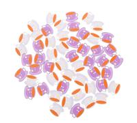 Veemoon Botones de Madera para Coser 100 Pcs, Accesorios de Costura Decorativos, Diseño Taza de Café, Tamaño Pequeño y Ligero, Ideales para Manualidades y Confección Artesanal