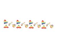Veemoon Broche De Para Los Hombres Orgullo Patas Esmalte Broche De Autoestima Alfiler Insignias Pasador De Mochilas Aleación De Zinc 4 Piezas X 4
