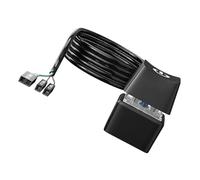 Veemoon Cable Extensión Botón Encendido Pc Alargador Alimentación Ordenador Escritorio Flexible y Compacto Materiales Cobre y Abs Fácil Instalación para Fuente Alimentación Computadora