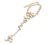 Veemoon Cadena De Tobillo Hueco Tobilleras Para Mujer Anillos De Dedo Del Pie Para Las Mujeres Playa Pulseras De Tobillo Para Mujer Pequeña Chicas Calcetín Golden Aleación