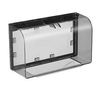 Veemoon Caja De Enchufes Impermeable Adhesiva Para Doble Enchufe Tipo 86 Protector De Enchufe Resistente a Salpicaduras Para Cocina Baño Y Hogar Fácil Instalación