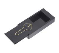 Veemoon Caja De Llaves del Coche Seguridad De La Llave del Coche Llavero De Coche Oculto Ocultador De Llaves Magnéticas Accesorio De Llave Oculta Black El Plastico