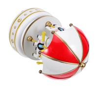 Veemoon Caja de Música de Carrusel Vintage de Madera Caja Musical de Cuerda Decorativa para Escritorio Cumpleaños San Valentín Habitación de Niña