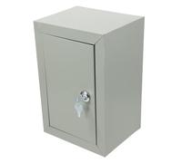 Veemoon Caja Eléctrica Exterior 1 Unidad de Acero Gris Claro 200x300 Mm Pestillo Sellado Resistente Intemperie para Proyectos Eléctricos y Conexiones Apta para Uso Interior y Exterior