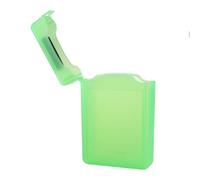 Veemoon Caja Protectora para Disco Duro Resistente Golpes y Antiestática Estuche De Almacenamiento Verde De Plástico Polipropileno