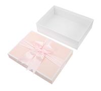 Veemoon Caja Rosa Joyero Vacío Para Mujer Almacenamiento Decorativo Para Joyas Embalaje Para San Valentín