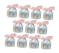 Veemoon Cajas De Dulces Para Bodas 50 Unidades Azul Claro Octogonal Rueda De Juego Unicornio Obsequio Fiesta Decoración Original Para Obsequios Bodas Eventos Fiestas