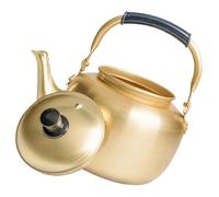 Veemoon Caldera de Agua de Aluminio Asa Antiescaldaduras Tetera Práctica para Restaurante Hervidor Multifuncional para Té y Vino de Arroz Diseño Duradero y Capacidad Grande