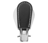 Veemoon Calzador de Acero Inoxidable Plegable Compacto Funda de Cuero Pu, Portátil para Viaje y Uso Diario, Herramienta Multifuncional para Hombres, Mujeres, Calzador de Bolsillo