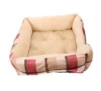 Veemoon Cama para Mascotas Nido De Navidad 1 47x37x17cm Ideal para Perros y Gatos - Cama Mediana y Acogedora - De Invierno para Mascotas