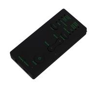 Veemoon Cambiador De Voz De Tarjeta De Sonido Mini Portátil Dispositivo De Efectos De Sonido para Grabación Transmisión Micrófono De Mano