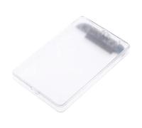 Veemoon Carcasa Transparente para Disco Duro 2.5 Pulgadas USB 3.0 Compatible y SSD Diseño Delgado y Simple para Equipos Portátiles Soporte para 7Mm y 9.5Mm