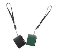 Veemoon Cargador USB con Manivela 2 Piezas Negro y Verde, Generador de Energía Portátil para Camping y Emergencias, Fuente de Alimentación Manual Compacta y Ligera para Exteriores