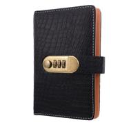 Veemoon Carpeta de Ahorro y 100 Ranuras con Candado de 3 Dígitos Material Pu y Pp, 50 Páginas Transparentes para Gestión Financiera Personal para Uso Diario Familiar