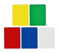 Veemoon Cartas de Póquer Cortadas de PVC 5 Piezas Dispensador Portátil para Juegos Profesionales en Mesa de Texas Hold'em