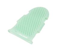 Veemoon Cepillo de Baño de Silicona para Niños Guante de Masaje Corporal Antideslizante Verde Exfoliante Suave para Ducha Spa Cuidado de Piel y Limpieza Profunda