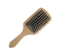 Veemoon Cepillo de Madera Grande para Masaje del Cabelludo Peine de Madera Natural para Tipo de Cabello Estimula la Circulación y Brillo Mango Antiestático y Duradero