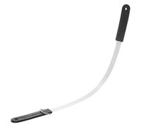 Veemoon Cepillo Rascador para Eliminar Pelo Suelto y Sudor de Acero Inoxidable para Caballos Mango de Pvc , Herramienta Fácil de Usar Color Aleatorio Cuidado Equino