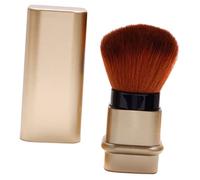 Veemoon Cepillo Retráctil Para Polvo De Maquillaje Brocha Reutilizable Para Colorete Limpiador De Polvo Para Uñas Para Maquillaje Diario