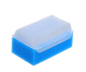 Veemoon Cepillo Sensorial Para Bebés y Adultos, Cepillo De Presión Azul Para Estimulación Táctil, Exfoliante Corporal Seguro, Herramienta Portátil Para Integración Sensorial Diaria