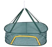 Veemoon Cesta de Secado Plegable de Malla para Secar Pescado y Frutas Tendedero Colgante de Cocina Cesta Deshidratadora para Verduras Uso Balcones