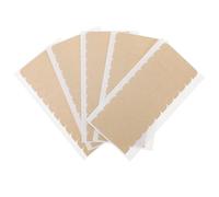 Veemoon Cinta Adhesiva de Doble Cara para Extensiones y Pelucas, 10 Hojas de Papel Ligero y Adhesivo, Adecuado para Fijación Rápida y Oculta en Cabello