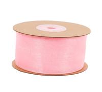 Veemoon Cinta de Organza Transparente de Metros Rollo Diseño Elegante y Reutilizable para Manualidades Diy Envoltura Decorativa y