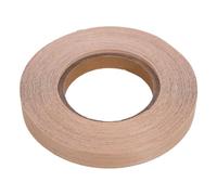 Veemoon Cinta de ribete termoadhesiva preencolada, 0,75'' x 49 | Cinta de cantos de chapa de madera con adhesivo termofusible, tira de cantos flexible para muebles laminados.