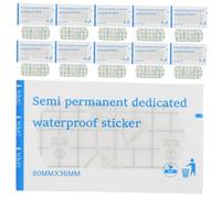 Veemoon Cintas Impermeables Para Cejas 40 Hojas Parche Impermeable Para Cejas Películas Transparentes Para El Cuidado Posterior Películas Protectoras Cinta Protectora Transparente