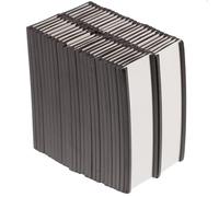 Veemoon Clips Magnéticos para Etiquetas de Precio 76X25 MM Soporte para Tarjetas Intercambiables 50 Unidades para Gestión de Almacenes y Exhibidores Metálicos