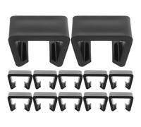 Veemoon Clips para Muebles De Ratán para Sofá Seccional 4,25 Cm Resistentes para Exterior, Sujetadores Compactos para Sillas De Mimbre, 12 Unidades, Fijación Estable para Muebles De Patio