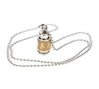 Veemoon Collar Colgante Urna Para Cenizas Joyería Conmemorativa De Inoxidable Colgante Memorial Para Hombres y Mujeres Recuerdo Especial Para Llevar Cerca Del Corazón