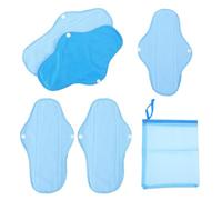 Veemoon Compresas Higiénicas Reutilizables Pul Impermeables para Maternidad 6 Unidades Protector Diario Lavable Capa de Vellón para Menstruación y Flujo Ligero
