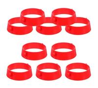 Veemoon Conectores de Cadena de Seguridad Anillos de Plástico Abs 10 Diseño y Fácil Instalación para Conos de Tráfico para Construcción y Exteriores