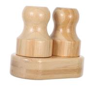 Veemoon Conjunto de aplicador de cera de aceite cepillo de esponja de tablero de corte aplicador de cera de aceite mineral Kit de cuidado de bloque de Caqui