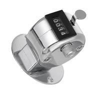 Veemoon Contador Manual Mecánico de Metal Base Estable, Tamaño Compacto y Clic de Conteo Preciso para Estadística de Flujo de Personas y Actividades Deportivas