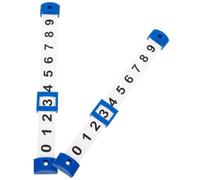 Veemoon Contadores de Puntuación para Futbolín de Mesa 2 Piezas, Marcador Portátil de Plástico Compacto, Fácil de Usar para Juegos de Escritorio y Fútbol Mesa, Accesorio Esencial