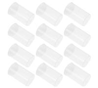 Veemoon Contenedores Transparentes para Carretes de Pesca 50 Unidades Resistente al Agua Estuches de Plástico para Señuelos en Días Lluviosos