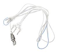 Veemoon Cordón para Máscara de Esgrima Transparente Alambre de Aluminio para Florete Cable de Mano Práctico Equipo de Entrenamiento para Esgrimistas en Actividades al Aire Libre