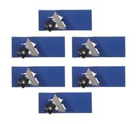 Veemoon Cortadora Manual de Cantos 6 Piezas para Placas de Yeso y Paneles de Fibra de Poliéster, Biseladora Ajustable 45° para Carpintería, Cepilladora de Bordes Azul para Acabado