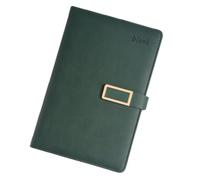 Veemoon Cuaderno de Negocios Retro A5, Libro de Horarios, Cuaderno de Horarios, Papel E Imitación Cuero, Escritura Suave, para Actividades Escolares y Tomar Notas Importantes,