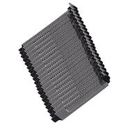 Veemoon Cubierta De Ranura Pci Para Carcasa De Pc De Malla Metálica Negra 20 Piezas, Bloque De Para Ventilador De Enfriamiento, Uso Para Cajas Matx y Atx, Protección Contra Polvo y Calor