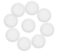 Veemoon Cubierta de Ventilación Redonda para Armarios y Gabinetes 38 Mm, Rejilla de Ventilación de Plástico Duradero, 20 Piezas, Respiradero de Sofito para Cocina y Baño