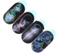 Veemoon Cubierta Deslizante para Cámara Web Portátil Protección Privacidad Multipropósito para Usuarios Digitales Diseño Vida Laboral Remoto Color Cosmos 4 Piezas